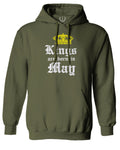 The Best Birthday Gift Kings are Born in May Sweatshirt Hoodie