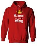 The Best Birthday Gift Kings are Born in May Sweatshirt Hoodie
