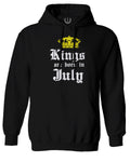 The Best Birthday Gift Kings are Born in July Sweatshirt Hoodie