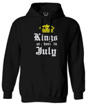 The Best Birthday Gift Kings are Born in July Sweatshirt Hoodie