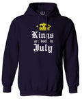 The Best Birthday Gift Kings are Born in July Sweatshirt Hoodie