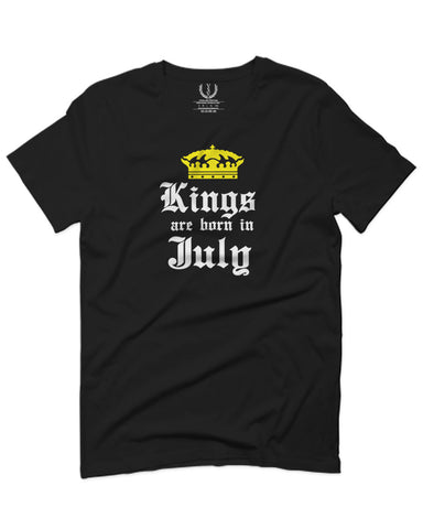 The Best Birthday Gift Kings are Born in July For men T Shirt