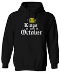 The Best Birthday Gift Kings are Born in October Sweatshirt Hoodie