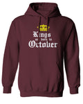 The Best Birthday Gift Kings are Born in October Sweatshirt Hoodie