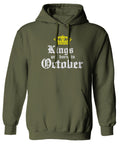 The Best Birthday Gift Kings are Born in October Sweatshirt Hoodie