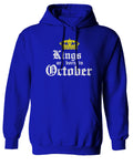 The Best Birthday Gift Kings are Born in October Sweatshirt Hoodie