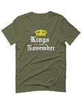 The Best Birthday Gift Kings are Born in November For men T Shirt