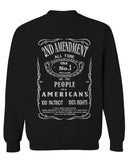 Second 2nd Amendment American Patriot Militia Guns Rights men's Crewneck Sweatshirt