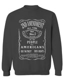 Second 2nd Amendment American Patriot Militia Guns Rights men's Crewneck Sweatshirt