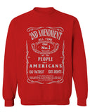 Second 2nd Amendment American Patriot Militia Guns Rights men's Crewneck Sweatshirt