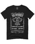 Second 2nd Amendment American Patriot Militia Guns Rights For men T Shirt