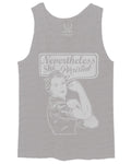 VICES AND VIRTUESS Nevertheless She Persisted Funny Political Congress Protest men's Tank Top