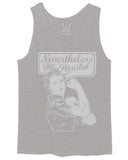 VICES AND VIRTUESS Nevertheless She Persisted Funny Political Congress Protest men's Tank Top