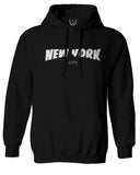 Cool Skateboarding New York City Fonts Good Vibe Graphic Sweatshirt Hoodie