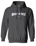 Cool Skateboarding New York City Fonts Good Vibe Graphic Sweatshirt Hoodie