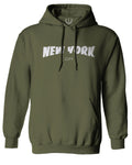 Cool Skateboarding New York City Fonts Good Vibe Graphic Sweatshirt Hoodie