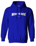Cool Skateboarding New York City Fonts Good Vibe Graphic Sweatshirt Hoodie