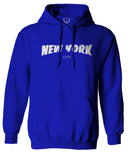 Cool Skateboarding New York City Fonts Good Vibe Graphic Sweatshirt Hoodie