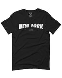 Cool Skateboarding New York City Fonts Good Vibe Graphic For men T Shirt