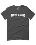 Cool Skateboarding New York City Fonts Good Vibe Graphic For men T Shirt