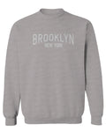 Vintage New York Brooklyn NYC Cool Hipster Street wear men's Crewneck Sweatshirt
