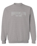 Vintage New York Brooklyn NYC Cool Hipster Street wear men's Crewneck Sweatshirt
