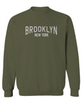 Vintage New York Brooklyn NYC Cool Hipster Street wear men's Crewneck Sweatshirt