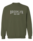 Vintage New York Brooklyn NYC Cool Hipster Street wear men's Crewneck Sweatshirt