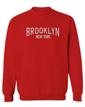 Vintage New York Brooklyn NYC Cool Hipster Street wear men's Crewneck Sweatshirt