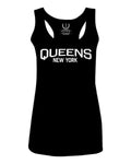 Vintage New York Queens NYC Cool Hipster Street wear  women's Tank Top sleeveless Racerback