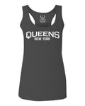 Vintage New York Queens NYC Cool Hipster Street wear  women's Tank Top sleeveless Racerback