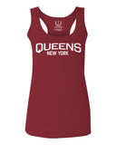 Vintage New York Queens NYC Cool Hipster Street wear  women's Tank Top sleeveless Racerback
