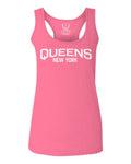 Vintage New York Queens NYC Cool Hipster Street wear  women's Tank Top sleeveless Racerback