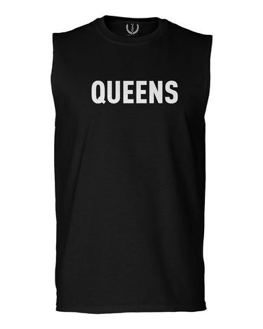 New York Queens NYC Cool City Hipster Lennon Street wear men Muscle Tank Top sleeveless t shirt