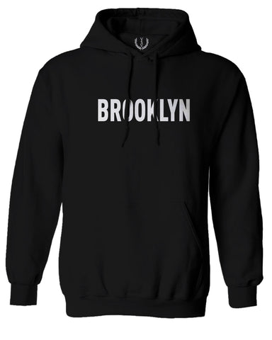 White Fonts New York Brooklyn NYC Cool Lennon Hipster Street Sweatshirt Hoodie