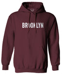 White Fonts New York Brooklyn NYC Cool Lennon Hipster Street Sweatshirt Hoodie