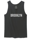 White Fonts New York Brooklyn NYC Cool Lennon Hipster Street men's Tank Top