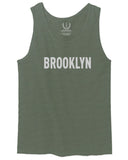 White Fonts New York Brooklyn NYC Cool Lennon Hipster Street men's Tank Top