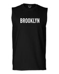 White Fonts New York Brooklyn NYC Cool Lennon Hipster Street men Muscle Tank Top sleeveless t shirt