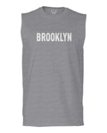 White Fonts New York Brooklyn NYC Cool Lennon Hipster Street men Muscle Tank Top sleeveless t shirt