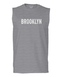 White Fonts New York Brooklyn NYC Cool Lennon Hipster Street men Muscle Tank Top sleeveless t shirt