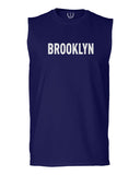 White Fonts New York Brooklyn NYC Cool Lennon Hipster Street men Muscle Tank Top sleeveless t shirt