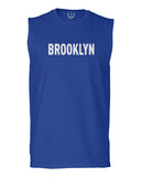 White Fonts New York Brooklyn NYC Cool Lennon Hipster Street men Muscle Tank Top sleeveless t shirt
