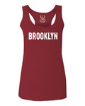White Fonts New York Brooklyn NYC Cool Lennon Hipster Street  women's Tank Top sleeveless Racerback