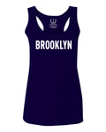 White Fonts New York Brooklyn NYC Cool Lennon Hipster Street  women's Tank Top sleeveless Racerback