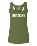 White Fonts New York Brooklyn NYC Cool Lennon Hipster Street  women's Tank Top sleeveless Racerback