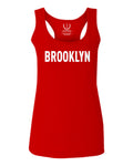 White Fonts New York Brooklyn NYC Cool Lennon Hipster Street  women's Tank Top sleeveless Racerback