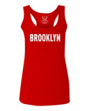 White Fonts New York Brooklyn NYC Cool Lennon Hipster Street  women's Tank Top sleeveless Racerback