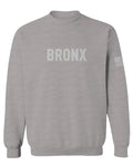 White Fonts New York Bronx NYC America Hipster Street men's Crewneck Sweatshirt