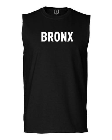 White Fonts New York Bronx NYC America Hipster Street men Muscle Tank Top sleeveless t shirt